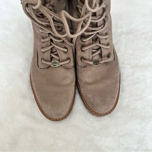 Timberland Women’s Courmayeur Valley Boots Size 7 Taupe - Picture 9 of 9